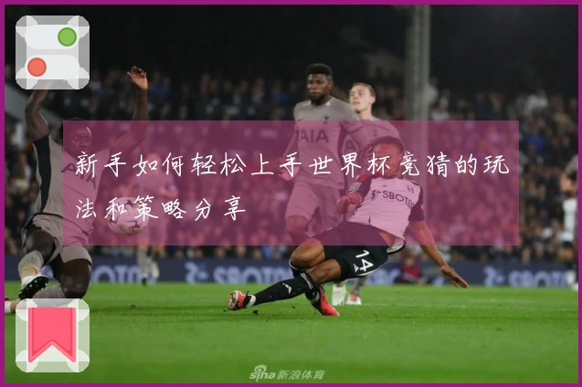 新手如何轻松上手世界杯竞猜的玩法和策略分享